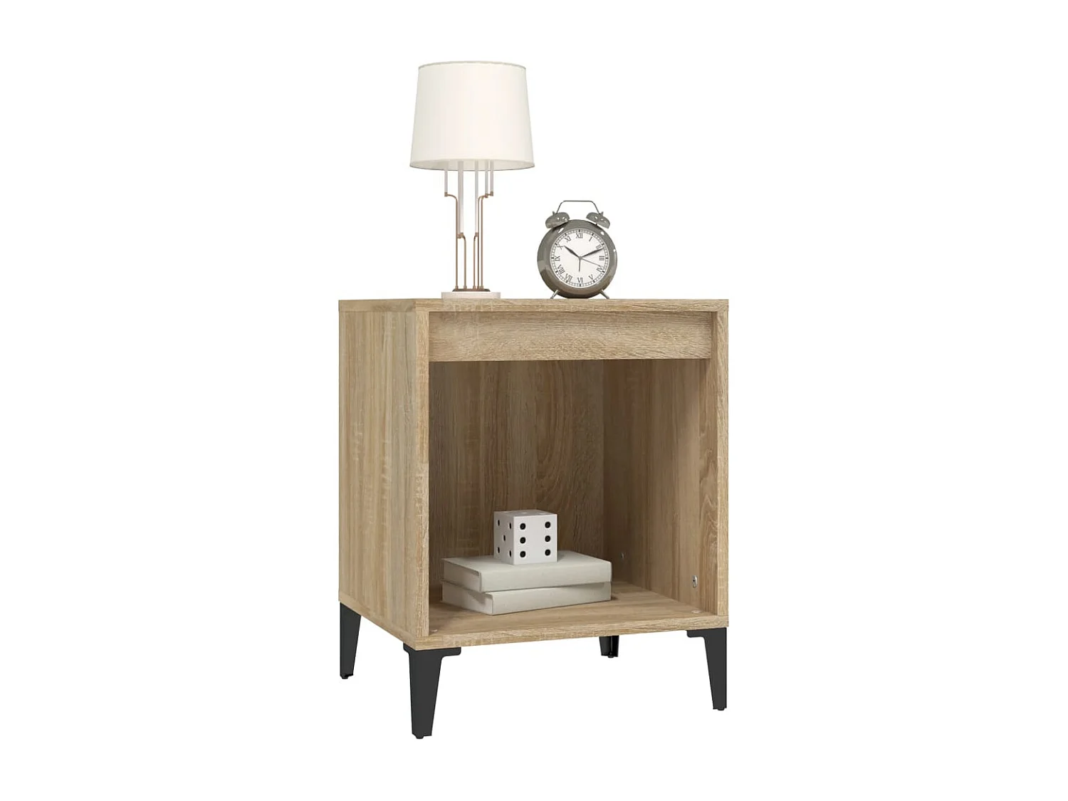 Nachttisch-Beistelltisch Sonoma-Eiche 40x35x50 cm SHL50569