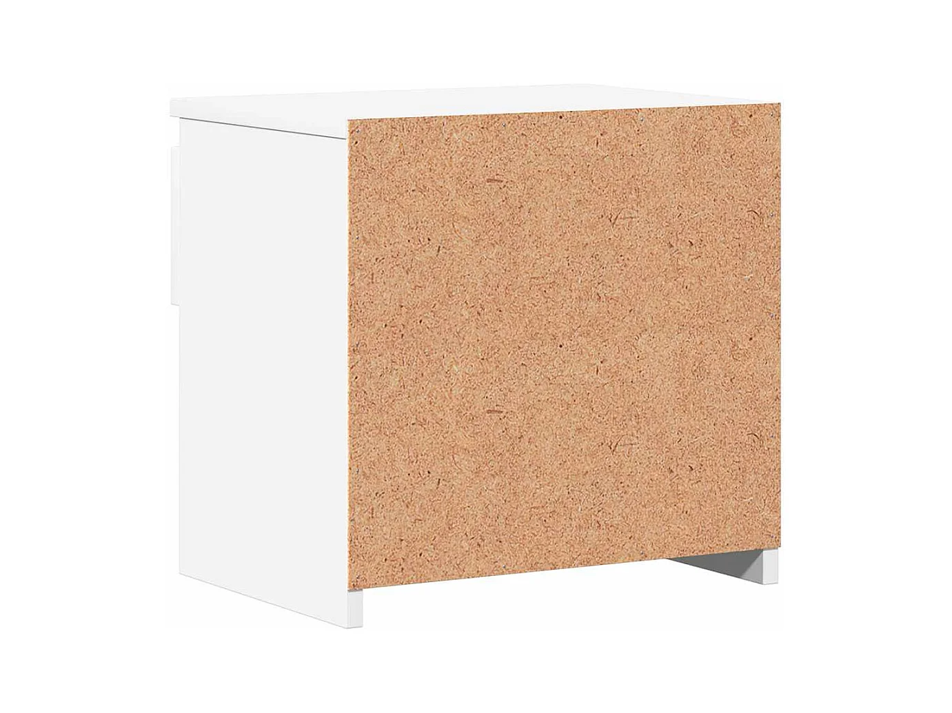 Mesitas de noche | Mesilla de noche 2 uds madera contrachapada blanco 40x30x39 cm