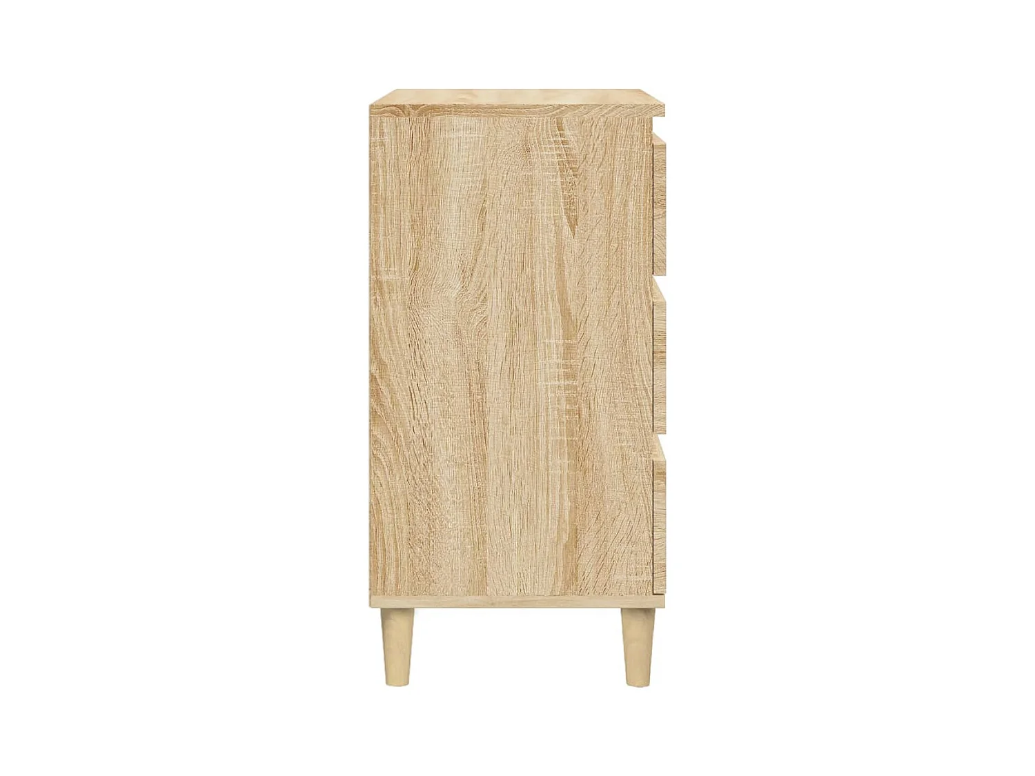 Mesita de noche | Mesilla de noche madera contrachapada roble sonoma 40x35x70 cm