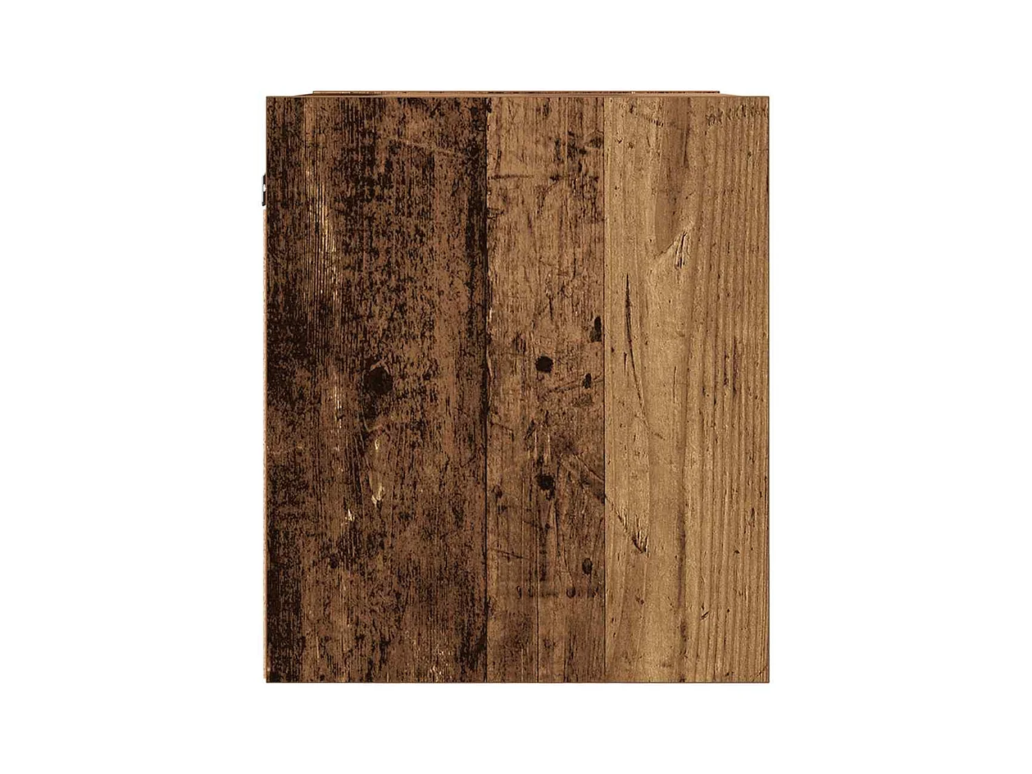 Lot de 2 Tables de chevet suspendue vieux bois 38x34x40 cm