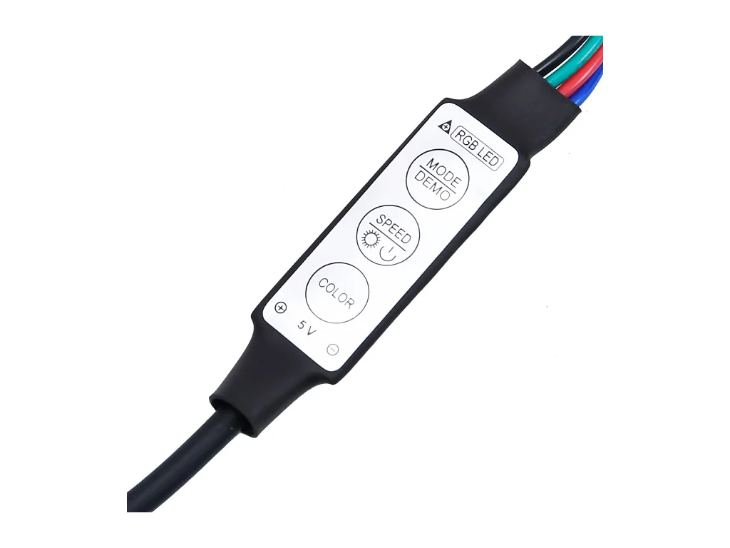 Mesita de noche | Mesilla de noche con Infinity LED roble Sonoma 40x40x30 cm