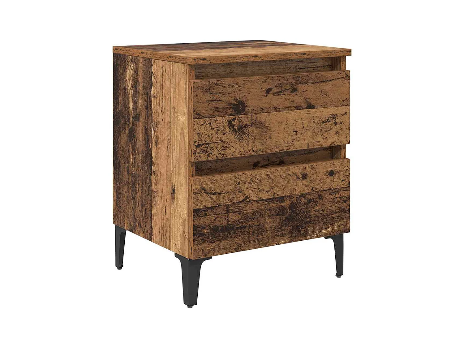 Mesita de Noche | Armario de Noche | Mesilla de noche Madera vieja 40x35x50 cm