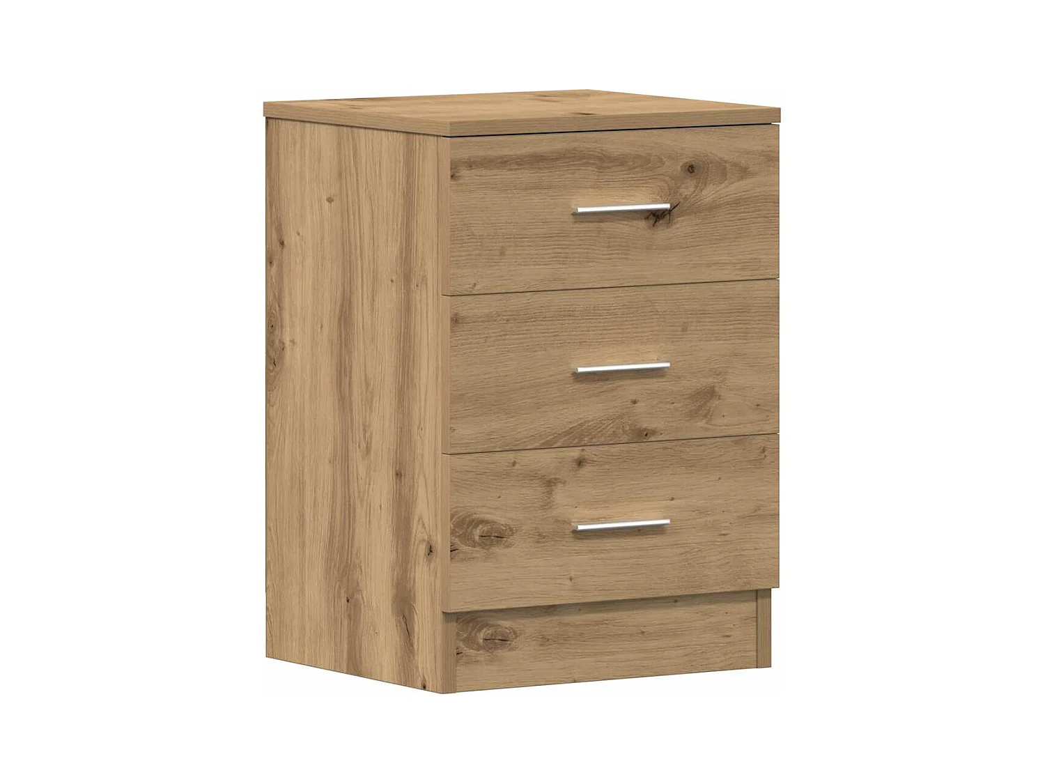 Mesita de noche | Mesilla de noche madera de ingeniería roble artisian 38x35x55 cm