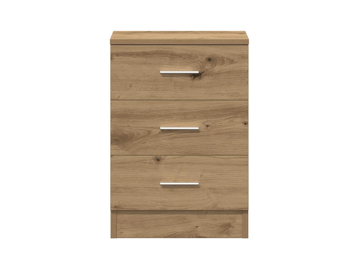 Mesita de noche | Mesilla de noche madera de ingeniería roble artisian 38x35x55 cm