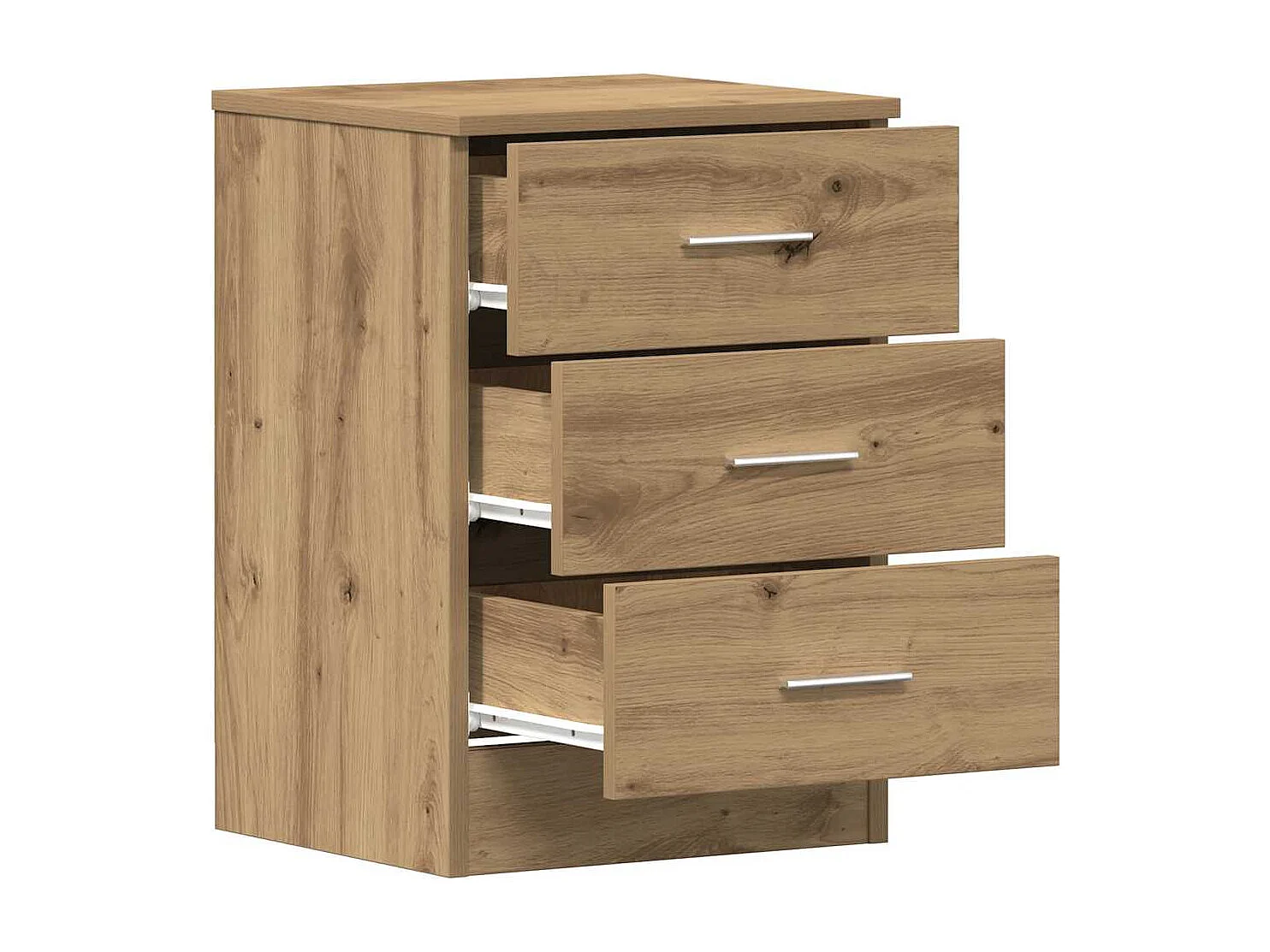 Nachttisch-Beistelltisch Artisan-Eiche 38x35x55 cm Holzwerkstoff SHL45737