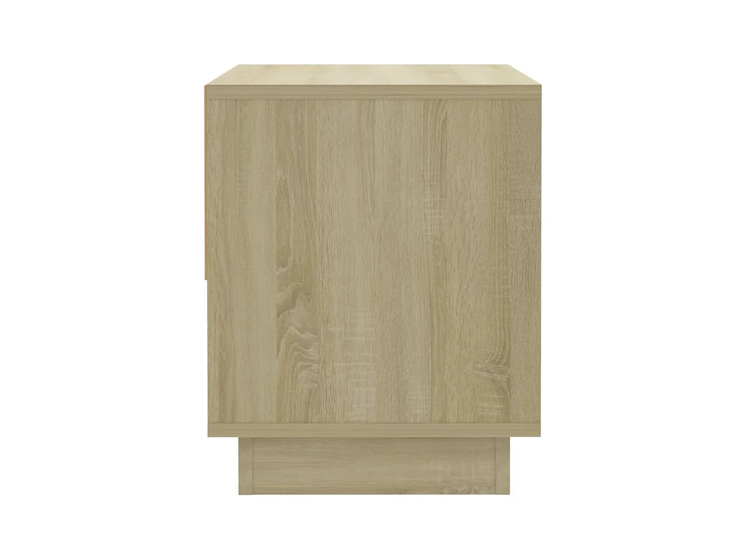 Tables de chevet-Tables d'appoint 2 pcs Chêne sonoma 45x34x44 cm Bois ingénierie