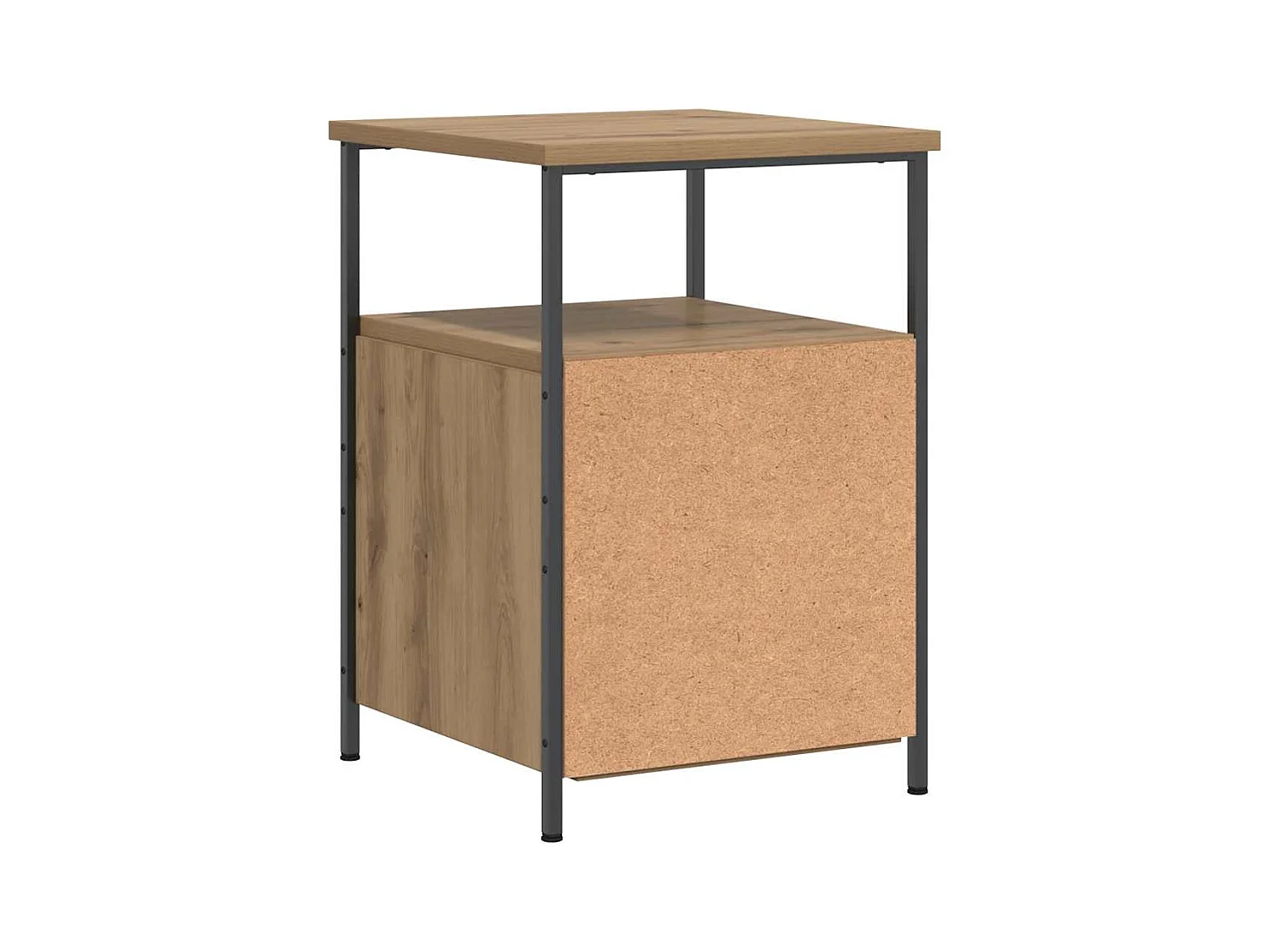 Mesitas de noche | Mesilla de noche 2 uds madera roble artisan 34x35,5x50 cm