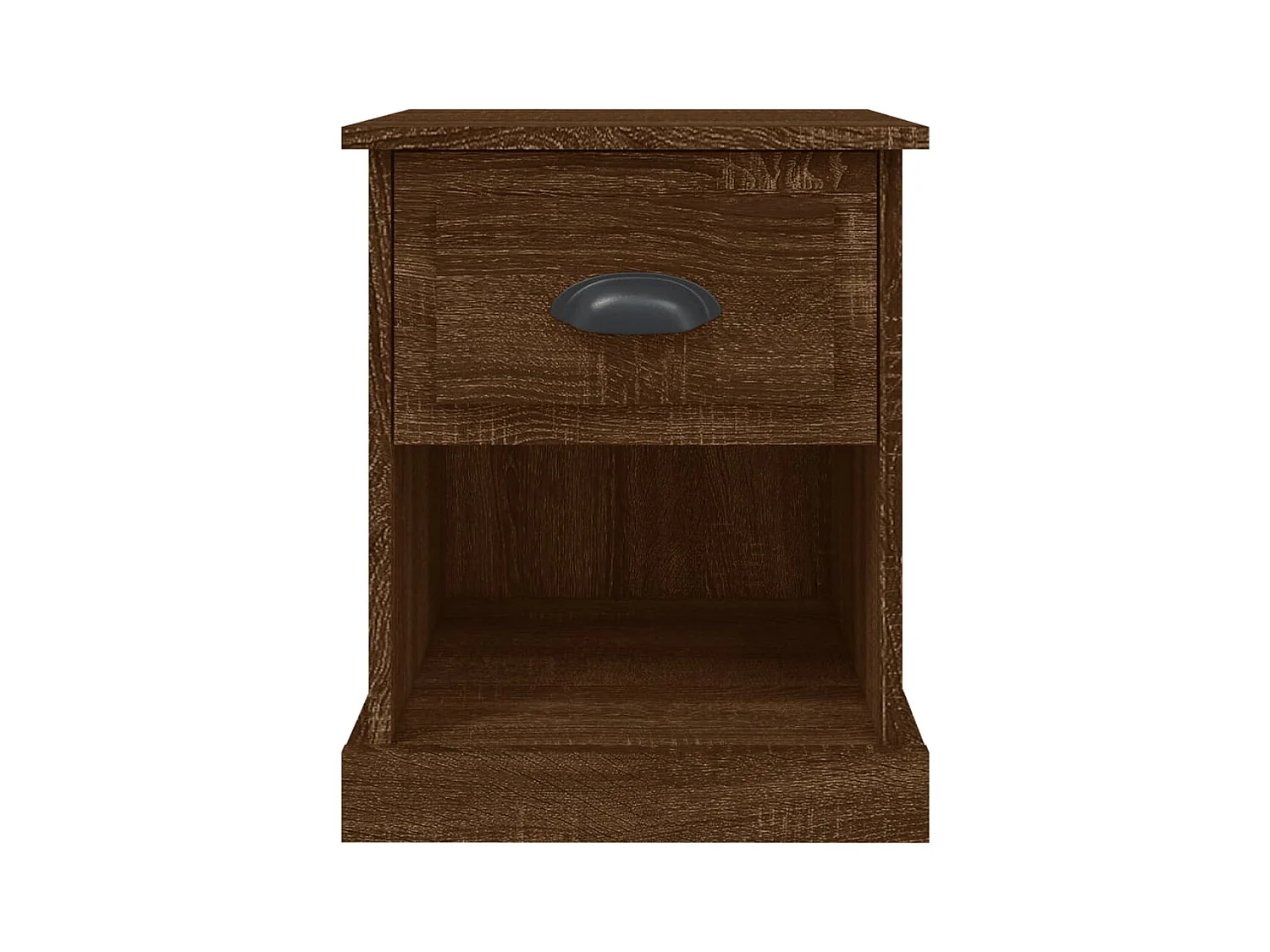 Mesitas de noche | Mesilla de noche 2 uds madera roble marrón 39x39x47,5 cm