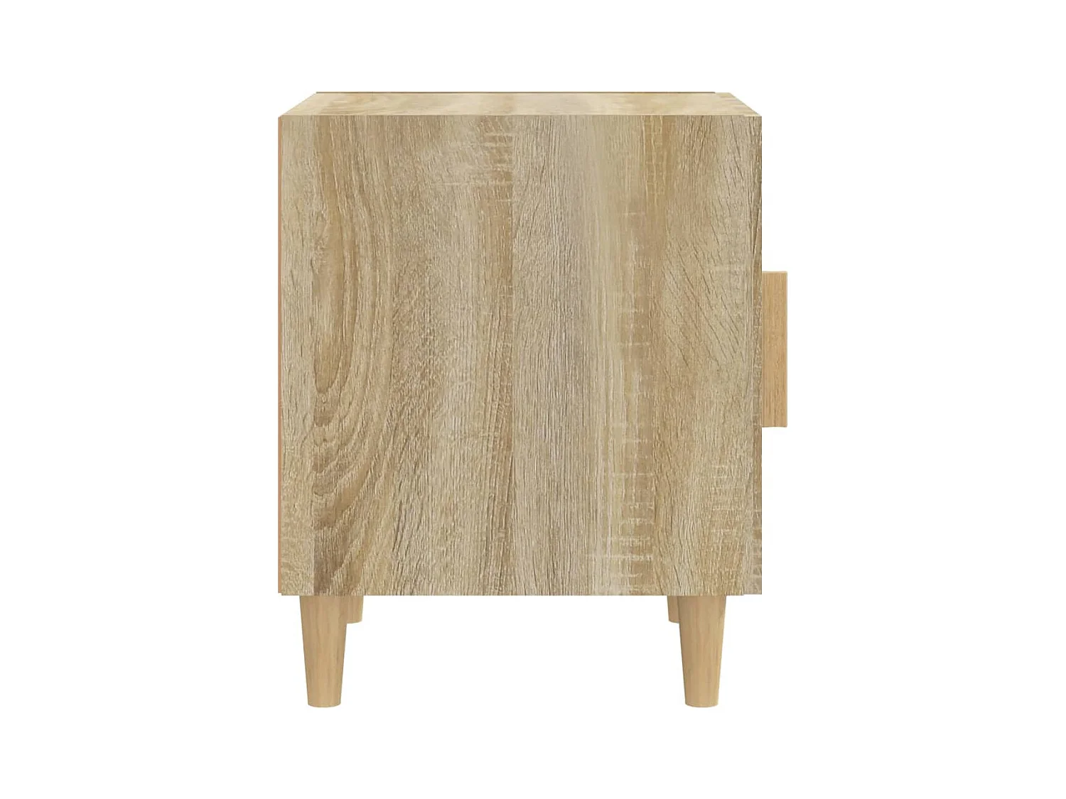 Mesitas de noche | Mesilla de noche 2 uds madera contrachapada color roble Sonoma