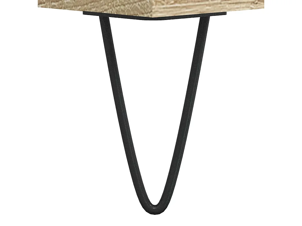 Nachttisch-Beistelltisch Sonoma-Eiche 40x35x50 cm Holzwerkstoff SHL35938