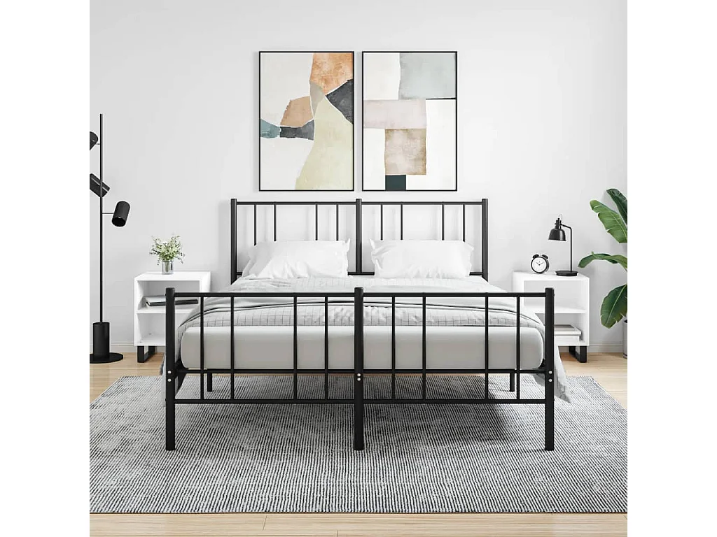 Nachttisch 2er Set-Beistelltisch-Nachttischkommode Weiß 40x30x50 cm Holzwerkstoff SHL1533