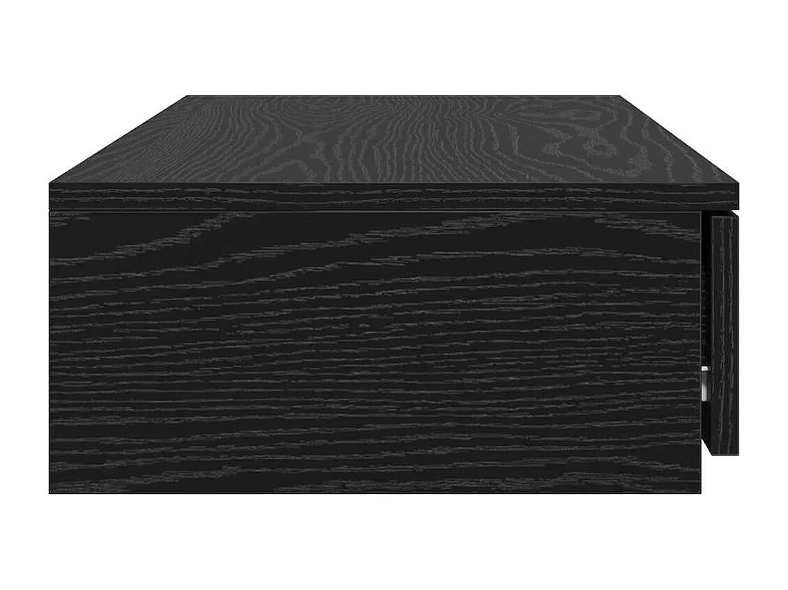 Gavetas de cama com gaveta Carvalho preto 100x36.5x16.5 cm