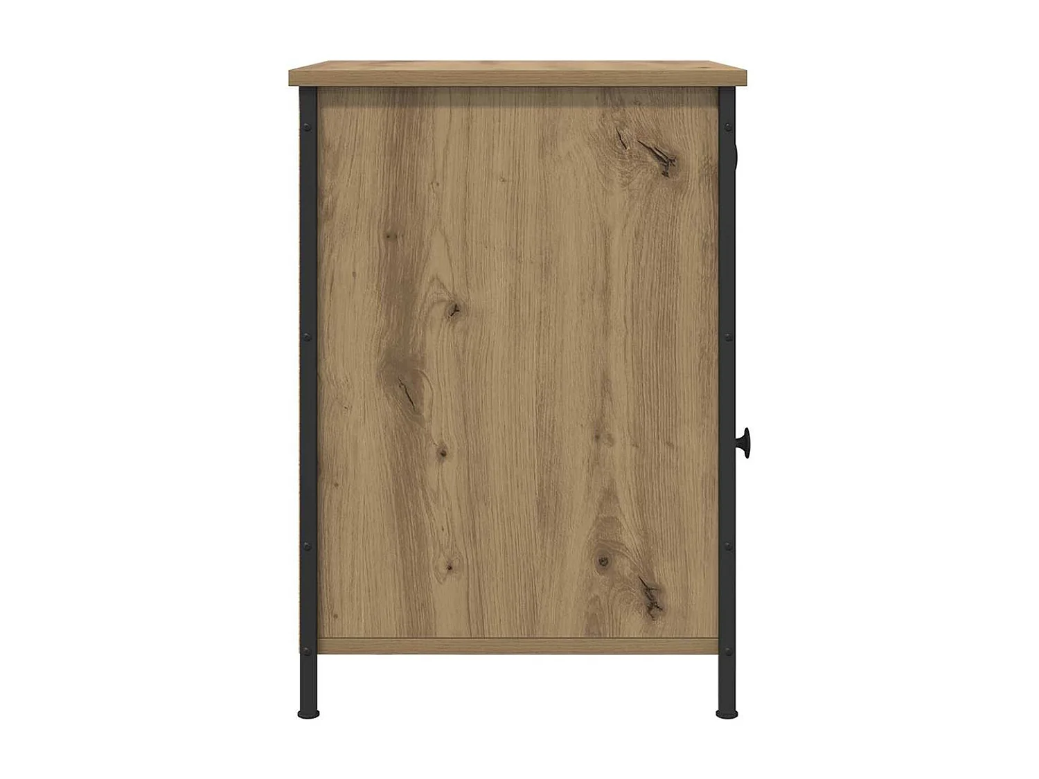 Mesita de Noche | Armario de Noche | Mesilla de noche con cajón Roble artisan 40x42x60 cm