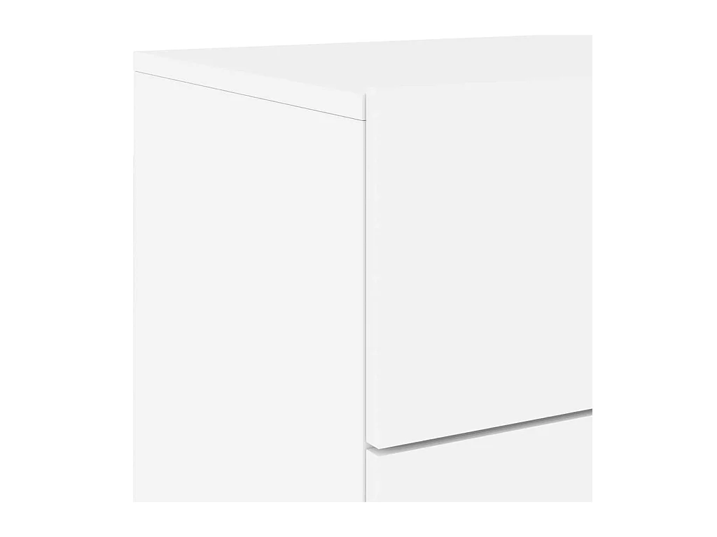 Mesita de noche | Mesilla de noche de pared con luces LED blanco