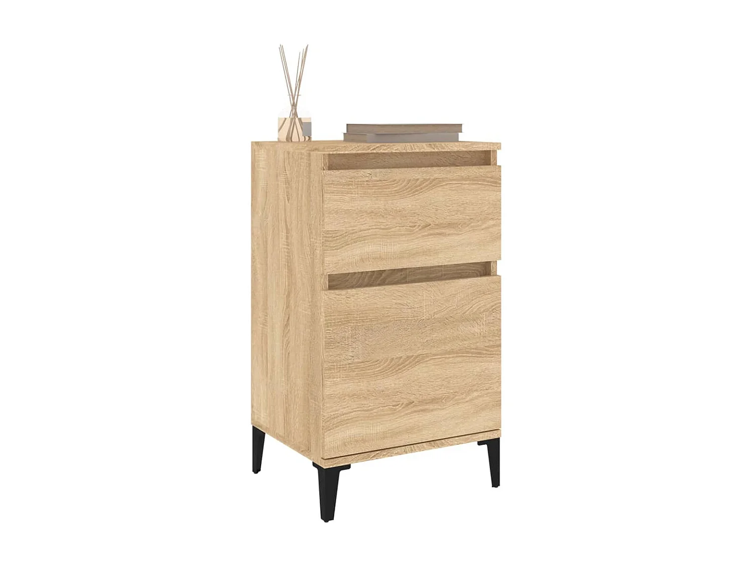 Nachttisch-Beistelltisch Sonoma-Eiche 40x35x70 cm SHL27466