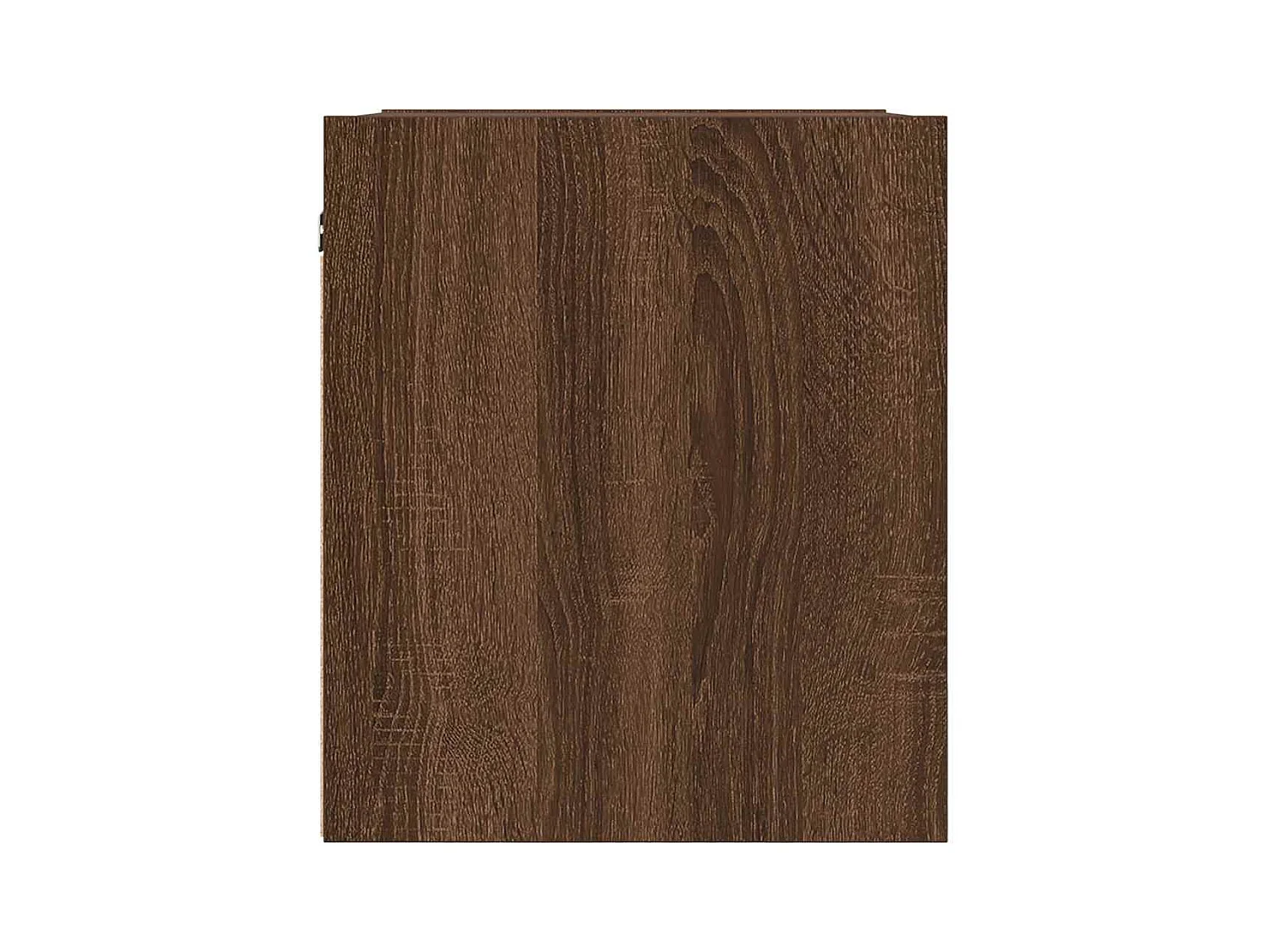 Mesilla de noche | Mesita de noche de pared roble marrón 38x34x40 cm