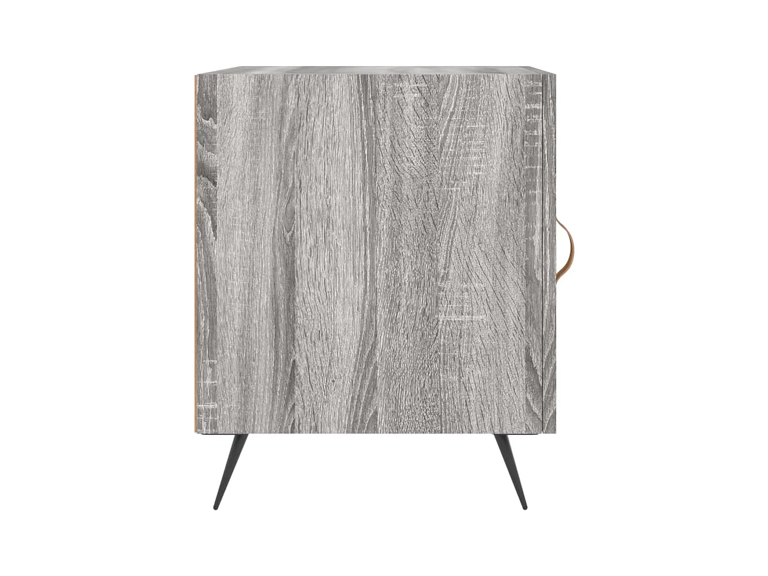 Mesitas de noche | Mesilla de noche 2 uds madera ingeniería gris Sonoma 40x40x50 cm