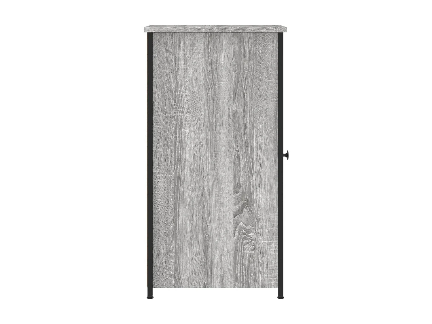 Mesitas de noche | Mesilla de noche 2 uds madera ingeniería gris Sonoma 32x42x80 cm