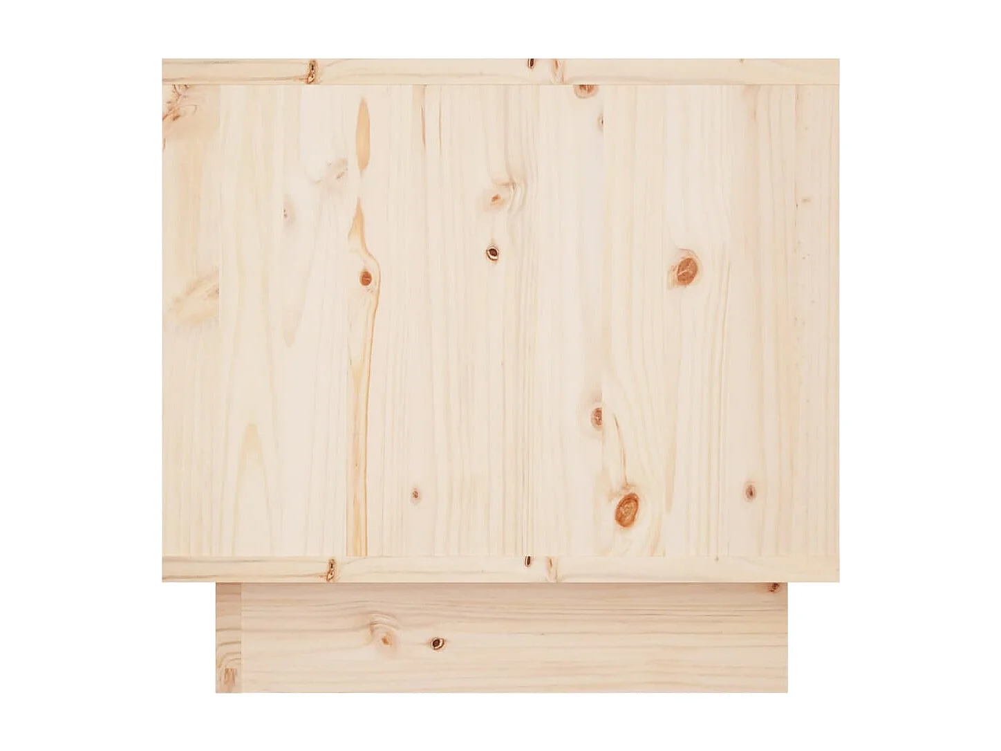 Tables de chevet lot de 2 avec Tiroirs 35x34x32 cm Bois de pin solide