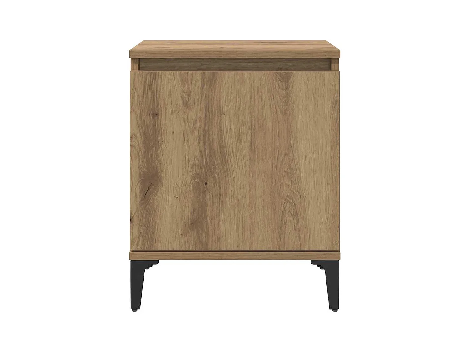 Mesita de Noche | Armario de Noche | Mesa auxiliar Roble artisan 40x30x50 cm