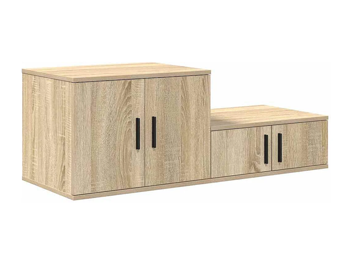 Table de chevet-Table d'appoint-Table de nuit Chêne sonoma 108x41x40 cm