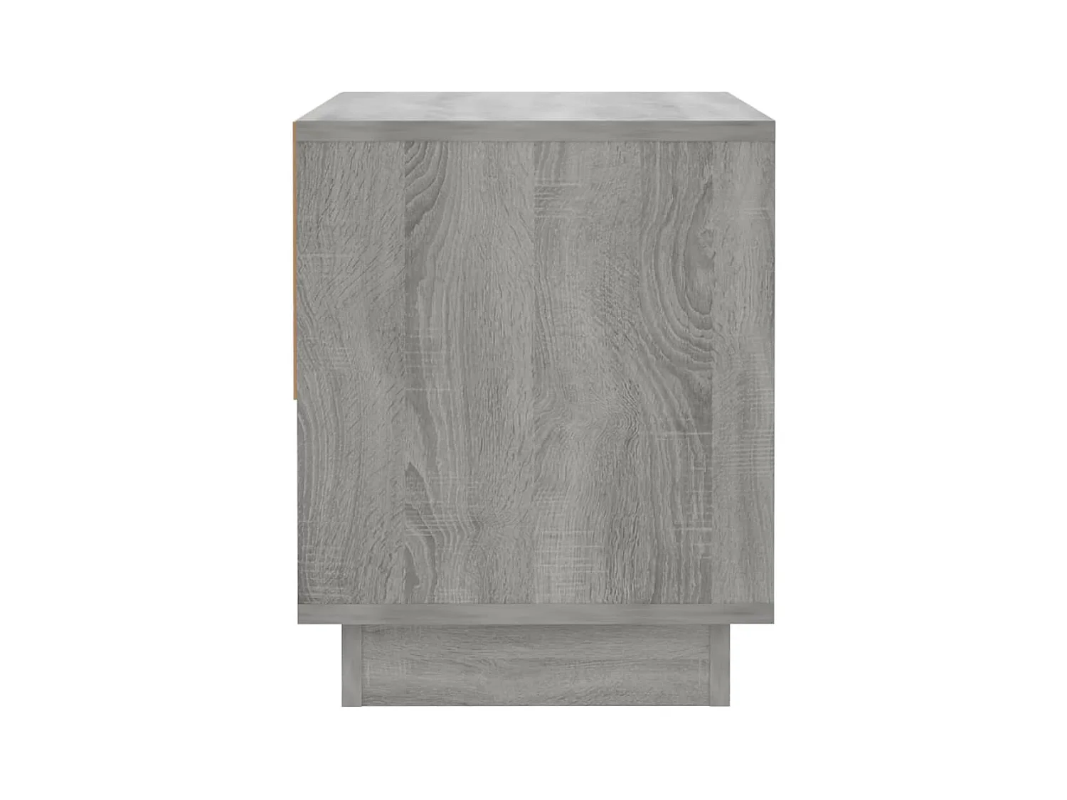 Mesitas de noche | Mesilla de noche 2 uds madera ingeniería gris Sonoma 45x34x44 cm