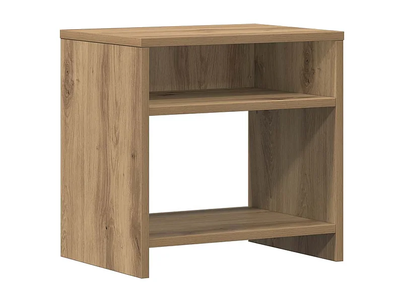 Mesita de noche | Mesilla de noche madera de ingeniería roble artisian 40x30x40 cm