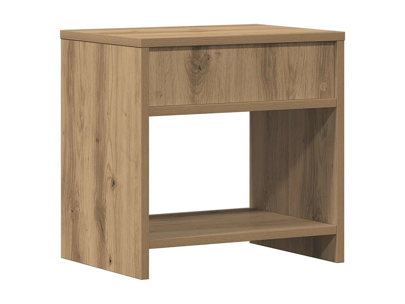Nachttisch-Beistelltisch Artisan-Eiche 40x30x40 cm Holzwerkstoff SHL61396