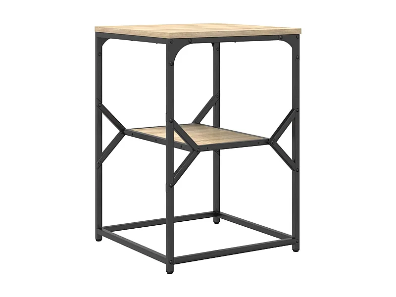 Table de chevet-Table d'appoint-Table de nuit Chêne sonoma 41x40x60 cm