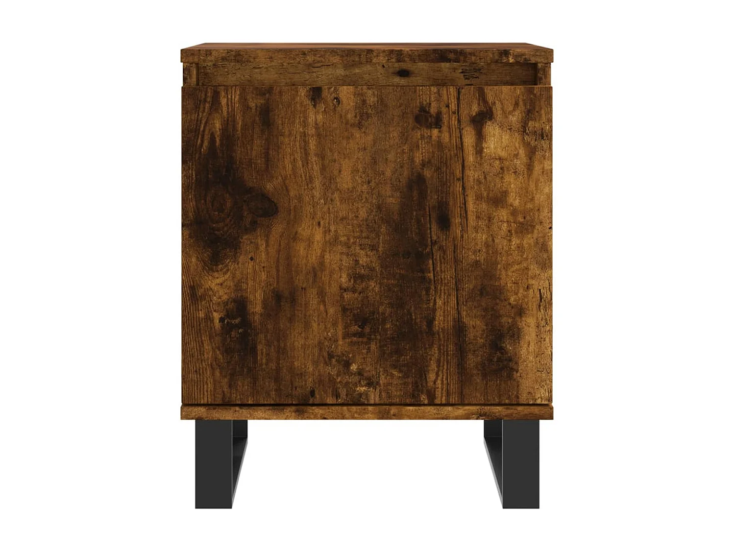 Mesitas de noche | Mesilla de noche 2 uds madera ingeniería roble humo 40x30x50 cm