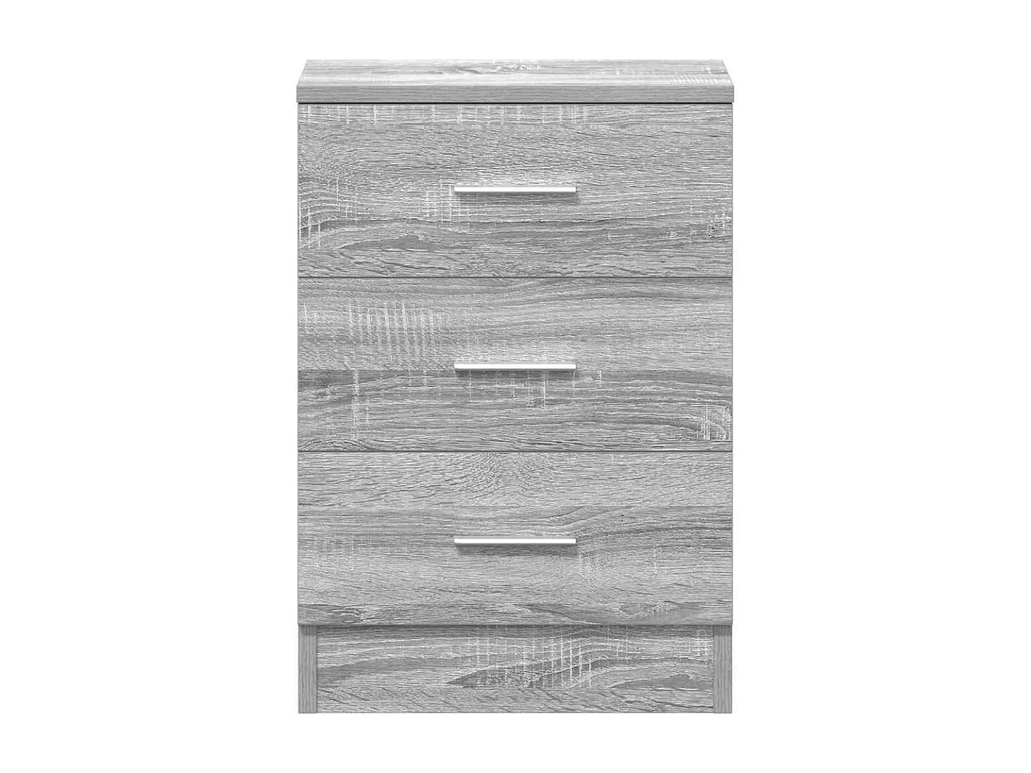 Mesitas de noche | Mesilla de noche 2 uds madera gris Sonoma 38x35x56 cm