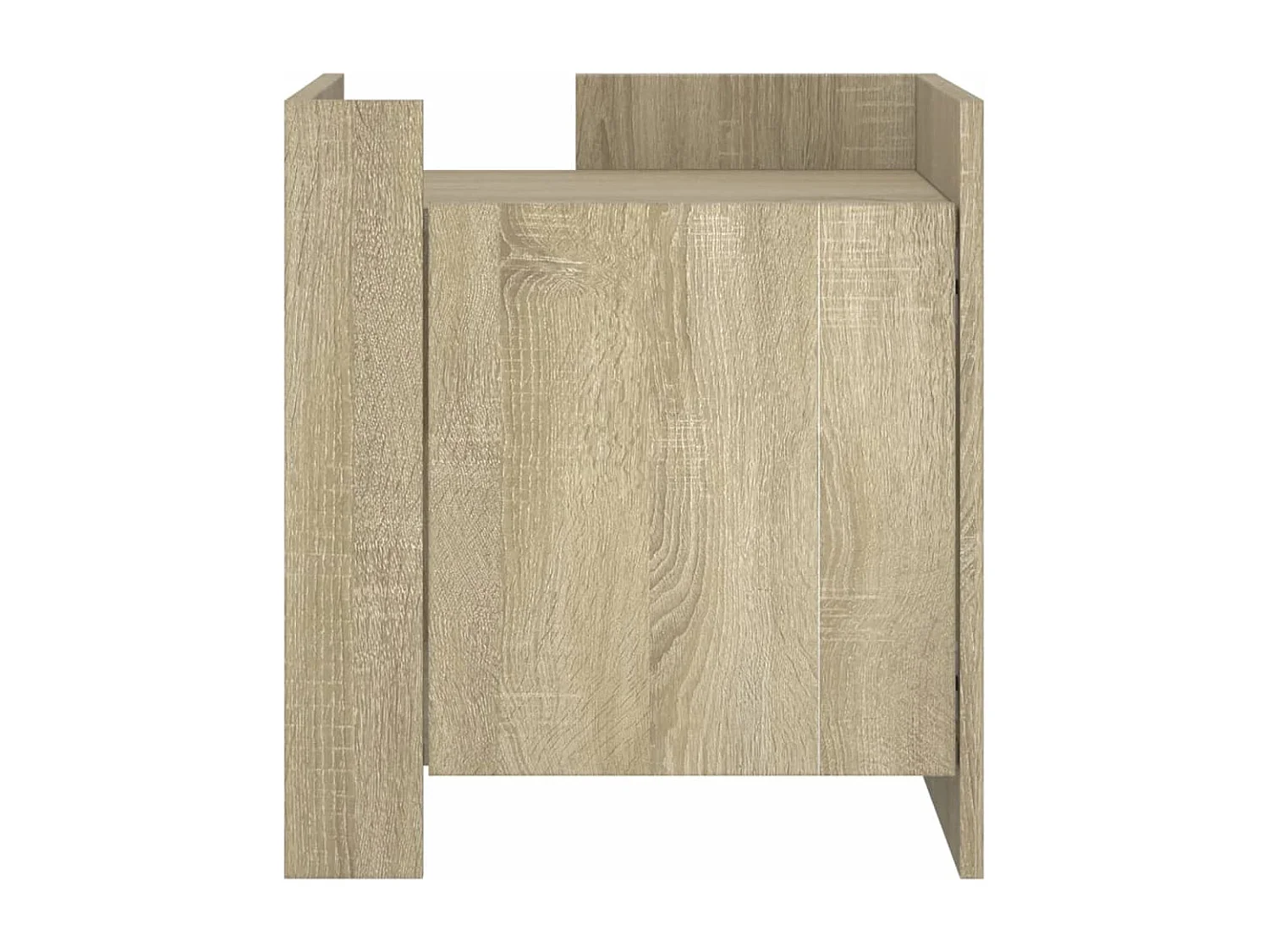 Nachttisch-Beistelltisch Sonoma-Eiche 45x50x50 cm Holzwerkstoff SHL31328