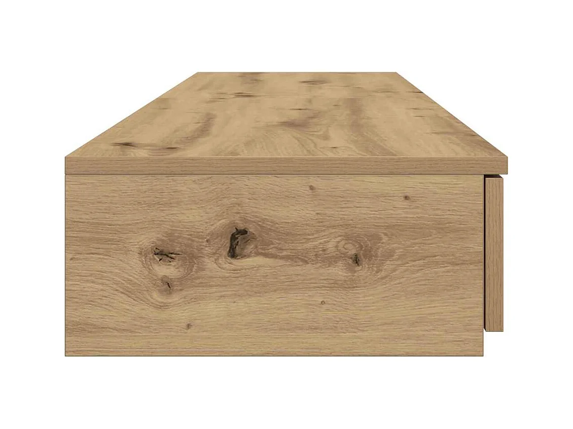 Cajones de cama con cajón Roble artisan 140x36.5x16.5 cm