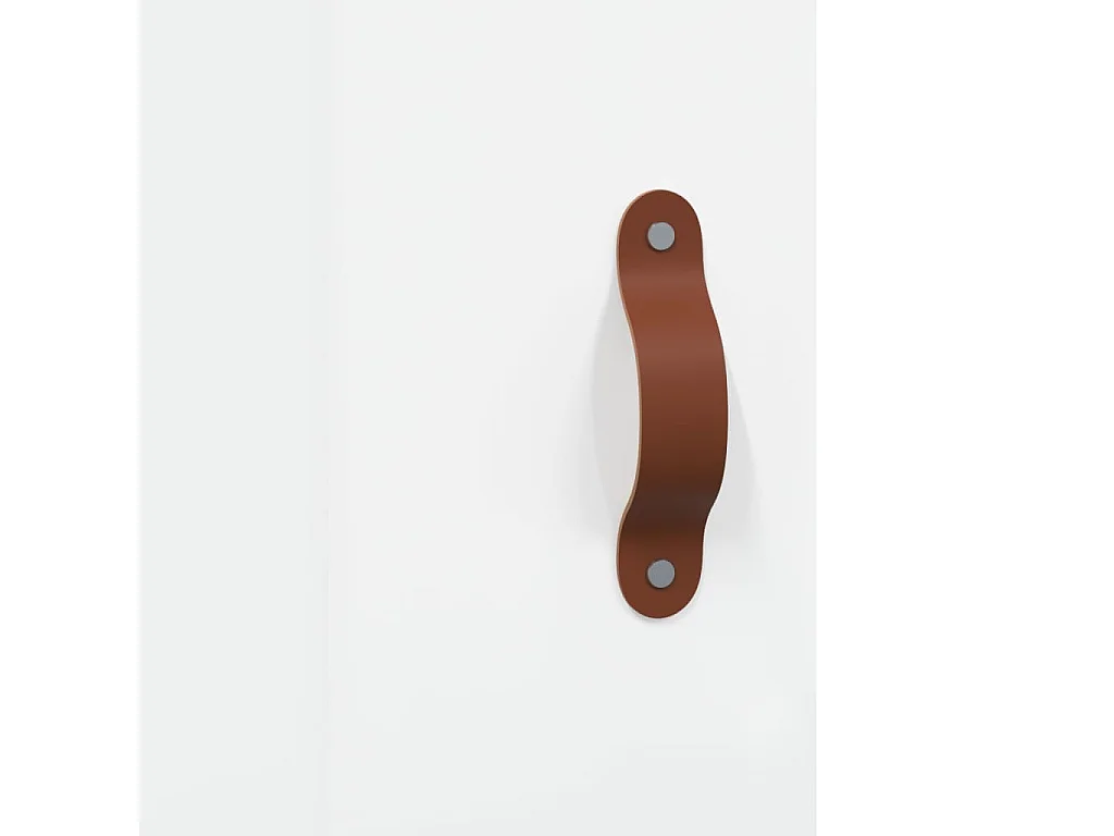 Nachttisch-Beistelltisch Hochglanz-Weiß 40x40x50 cm Holzwerkstoff SHL99953