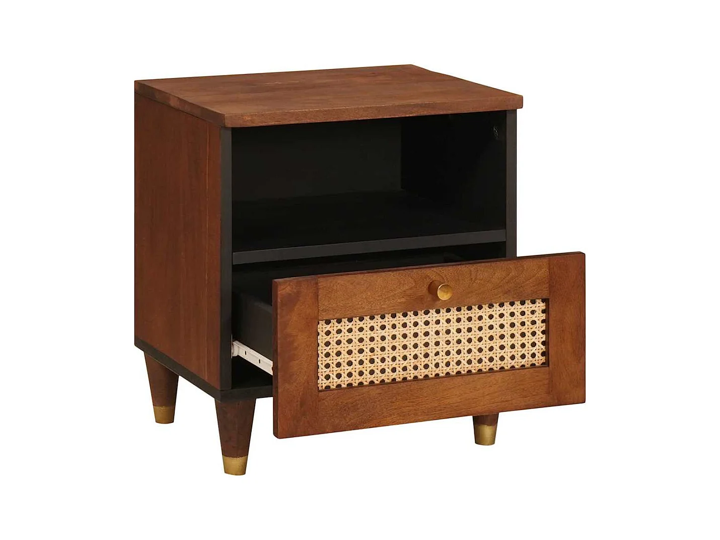 Tables de chevet avec tiroir 2 pcs 40x33x46 cm