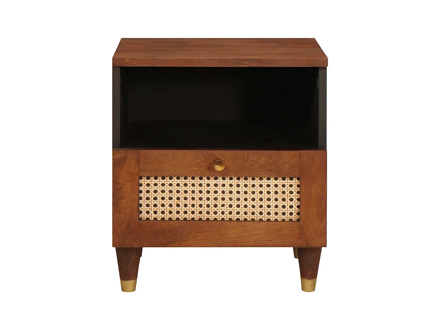 Tables de chevet avec tiroir 2 pcs 40x33x46 cm