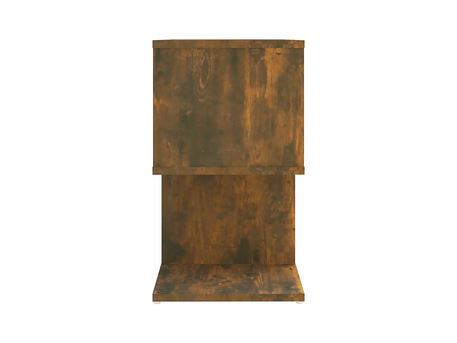 Table de chevet-Table d'appoint-Table de nuit Chêne fumé 50x30x51,5 cm Bois d'ingénierie