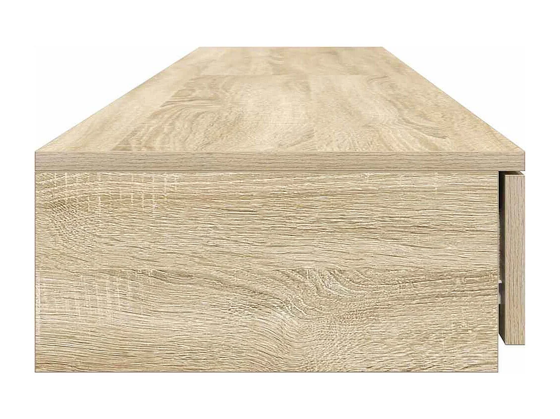 Gavetas de cama com gaveta Carvalho sonoma 180x36.5x16.5 cm