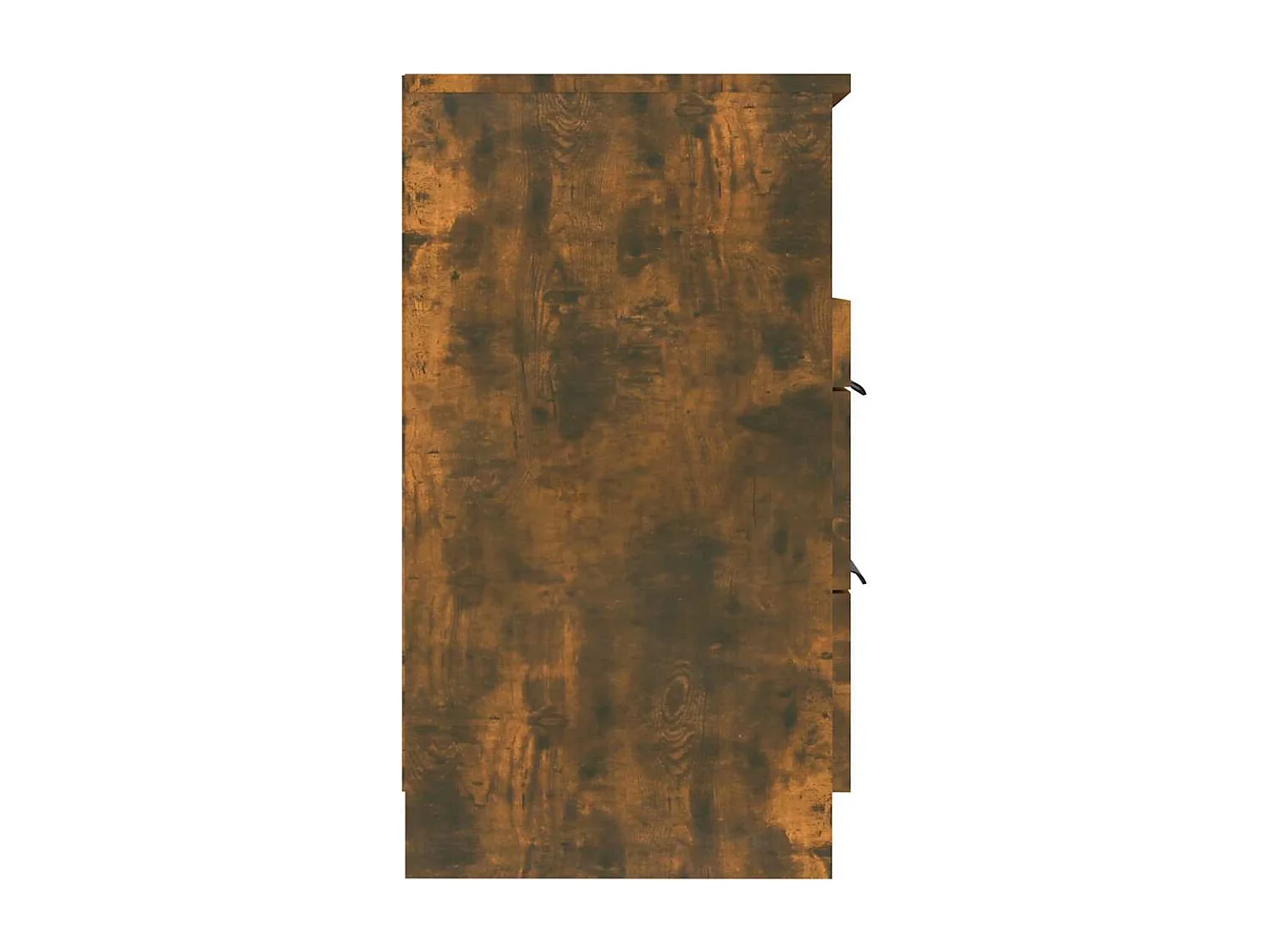 Mesitas de noche | Mesilla de noche 2 uds madera contrachapada color roble ahumado