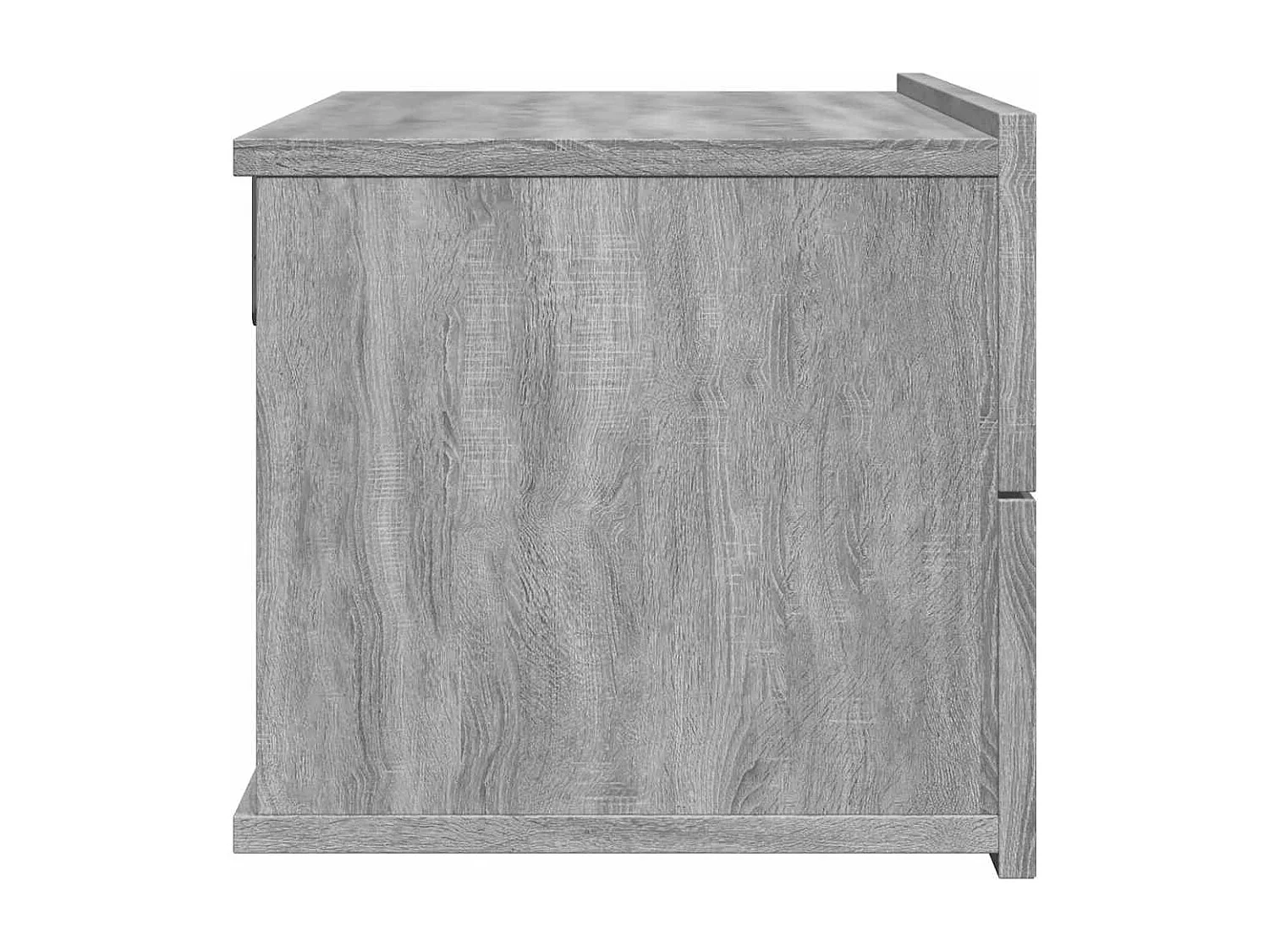 Nachttisch-Beistelltisch Grau Sonoma 40x30x30 cm Holzwerkstoff SHL9946