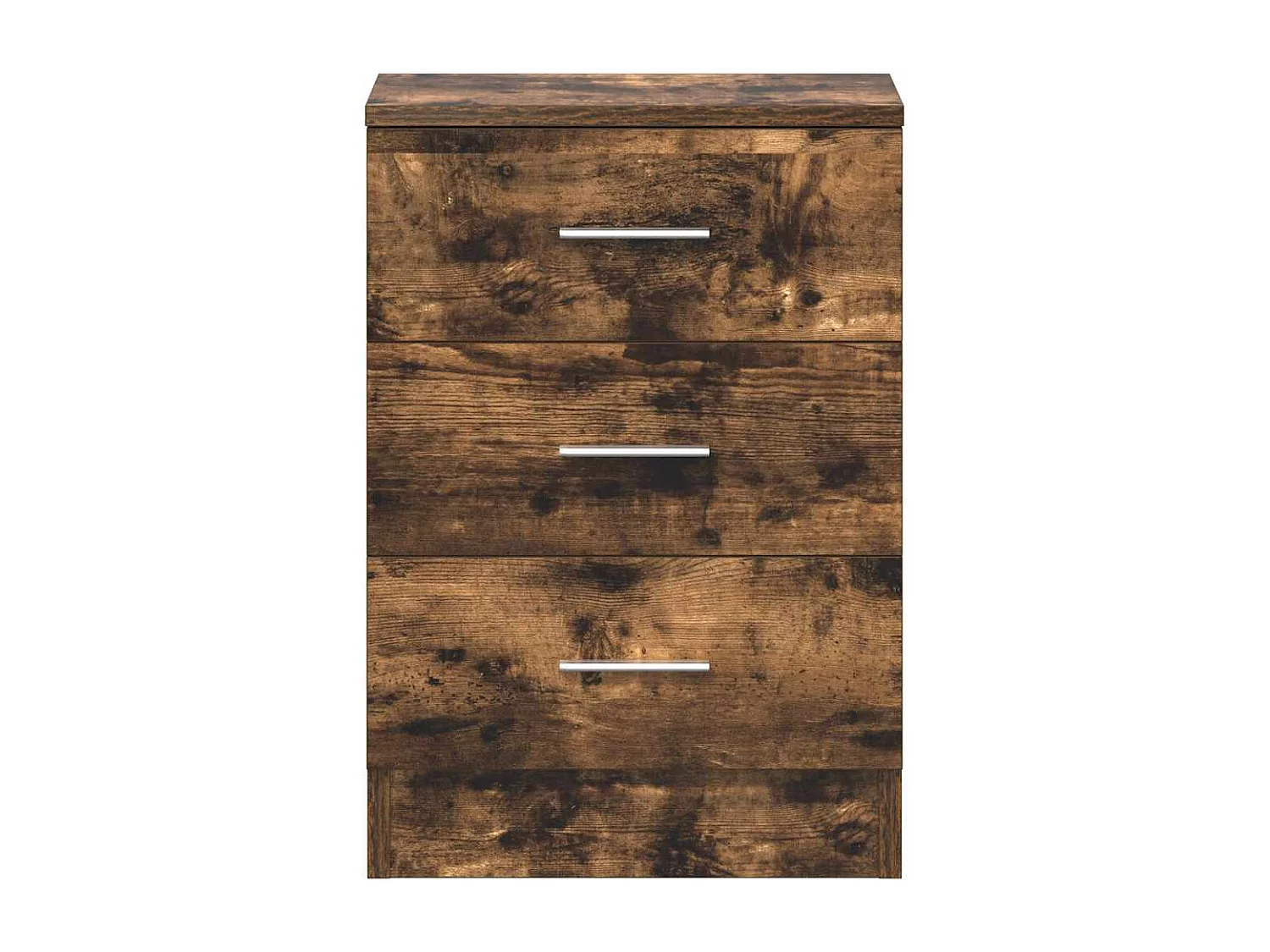 Nachttisch-Beistelltisch Räuchereiche 38x35x56 cm Holzwerkstoff SHL61410