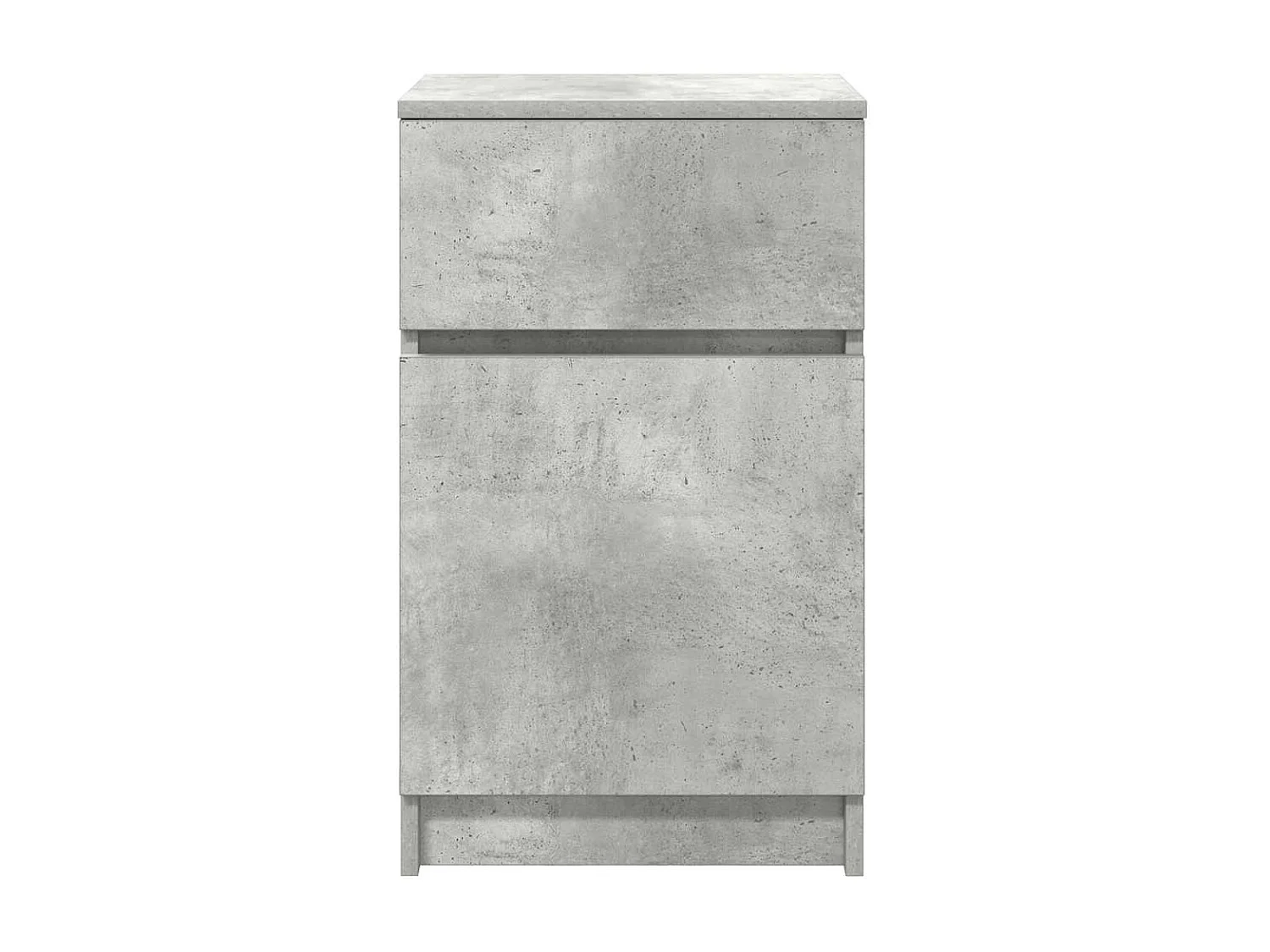 Mesitas de noche | Mesilla de noche 2 uds madera contrachapada gris 39x35x65 cm