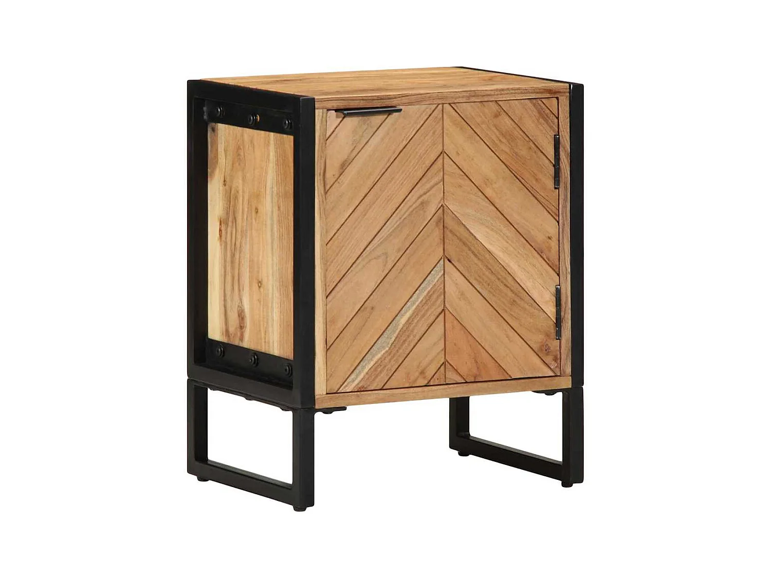 Table de chevet-Petite Table d'appoint Marron 40x30x50 cm Bois d'acacia massif