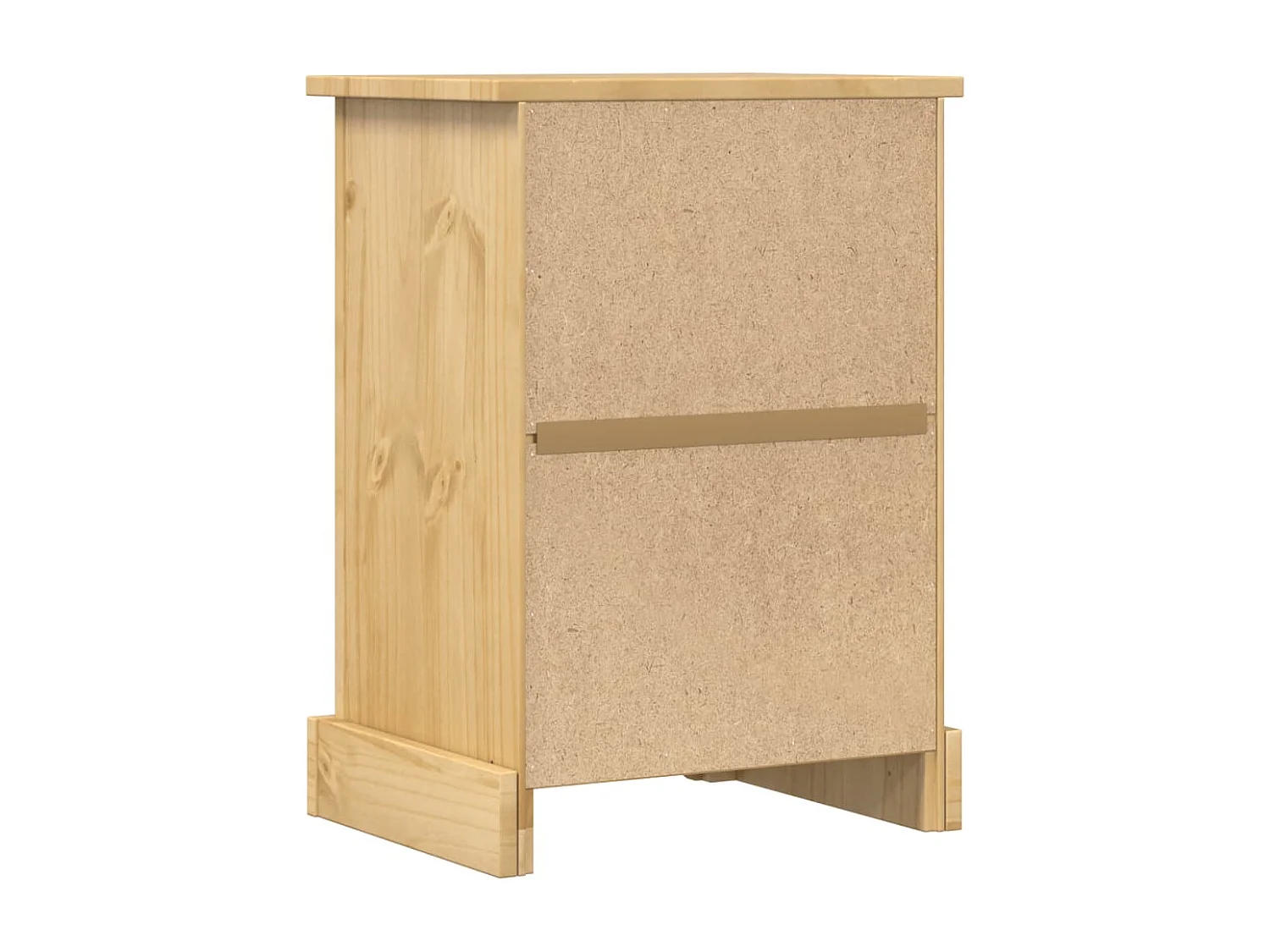 Table de chevet-Table d'appoint-Table de Nuit Corona 45x35x64 cm bois de pin massif