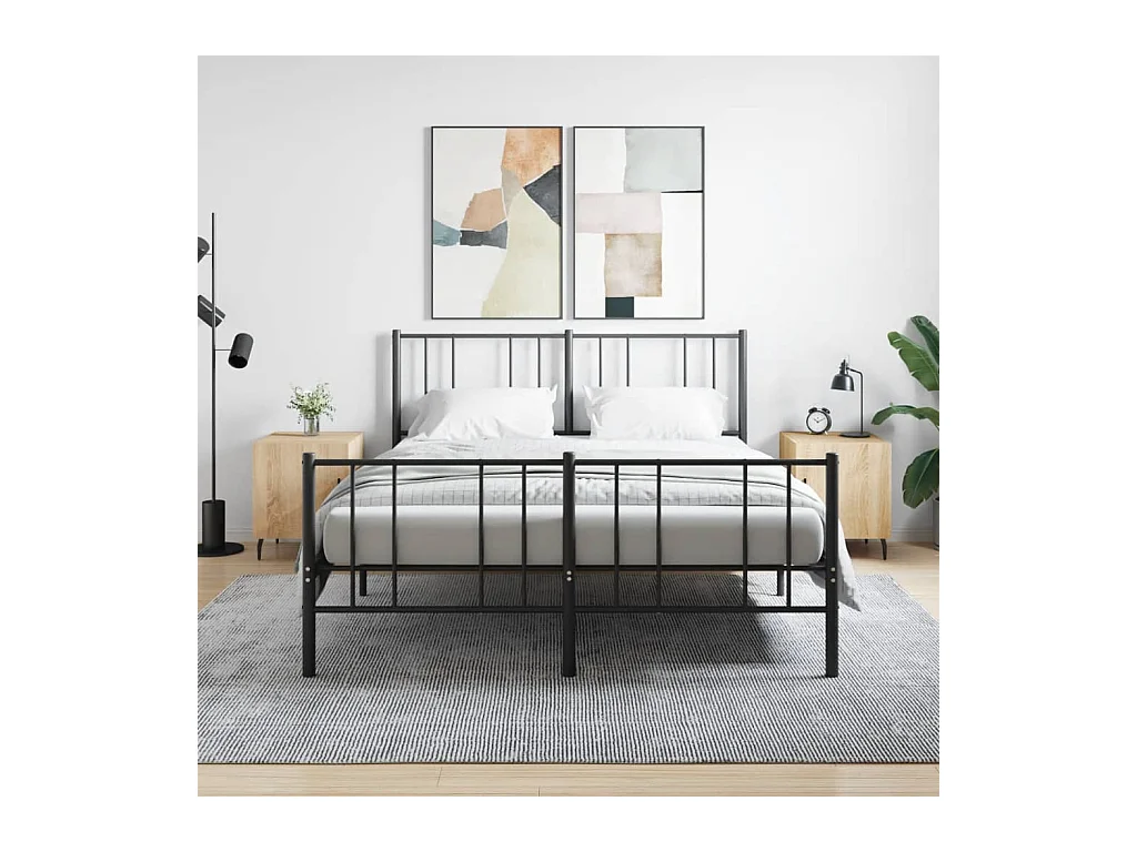 Lot de 2 Tables de chevet avec rangement chêne sonoma 40x40x50 cm bois ingénierie