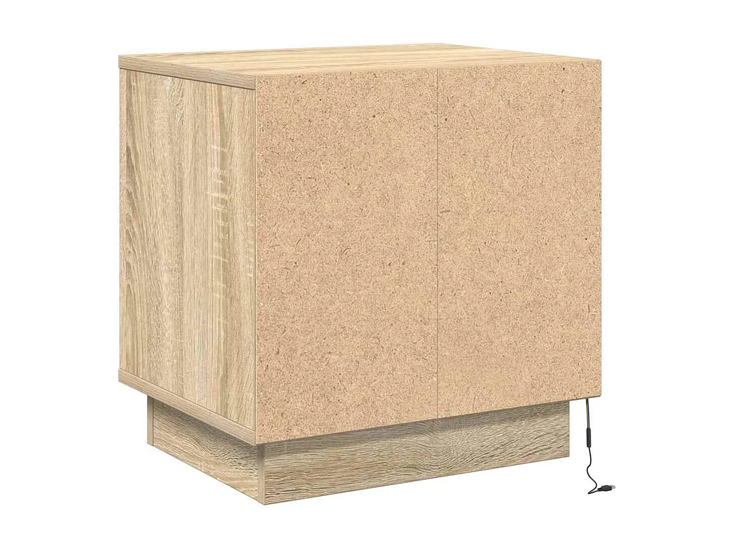 Nachttisch 2er Set-Beistelltisch Sonoma Eiche 44 x 34.5 x 45 cm Holzwerkstoff SHL42143