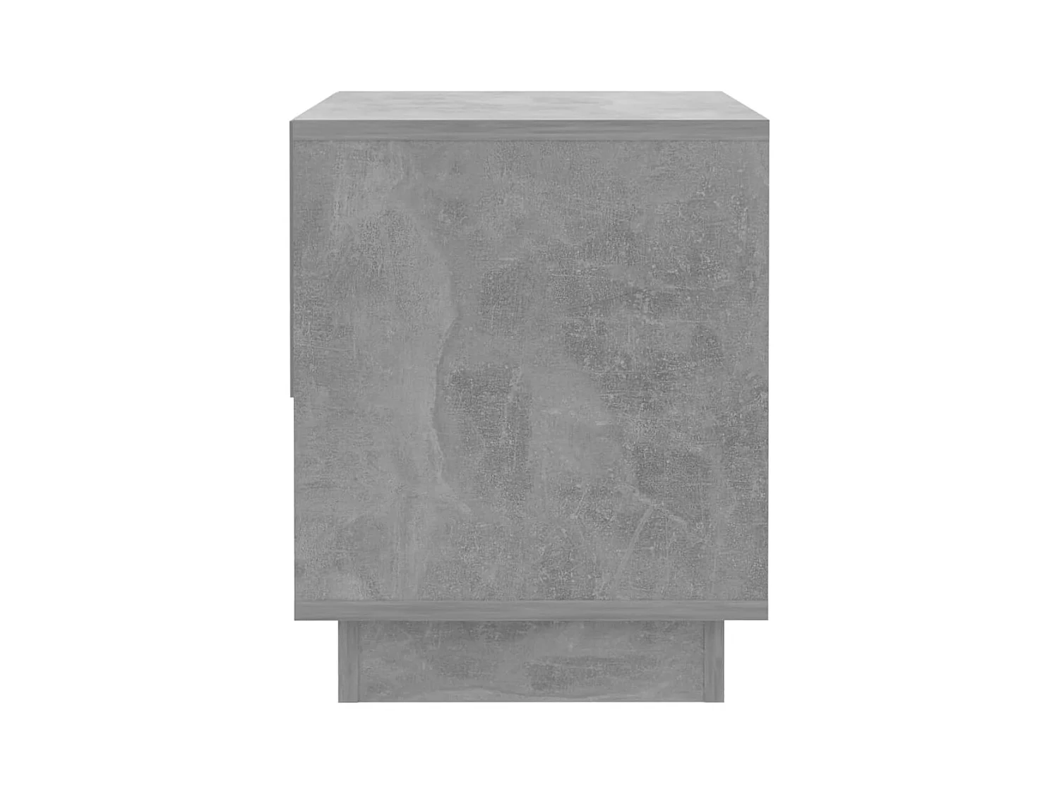 Mesitas de noche | Mesilla de noche 2 uds contrachapada gris hormigón 45x34x44 cm