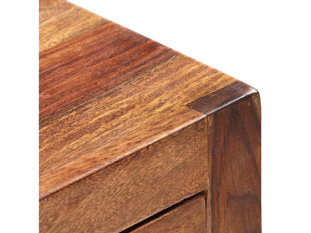 Comodino | Tavolino da notte 40x30x50 cm in Legno Massello di Acacia SHL3134