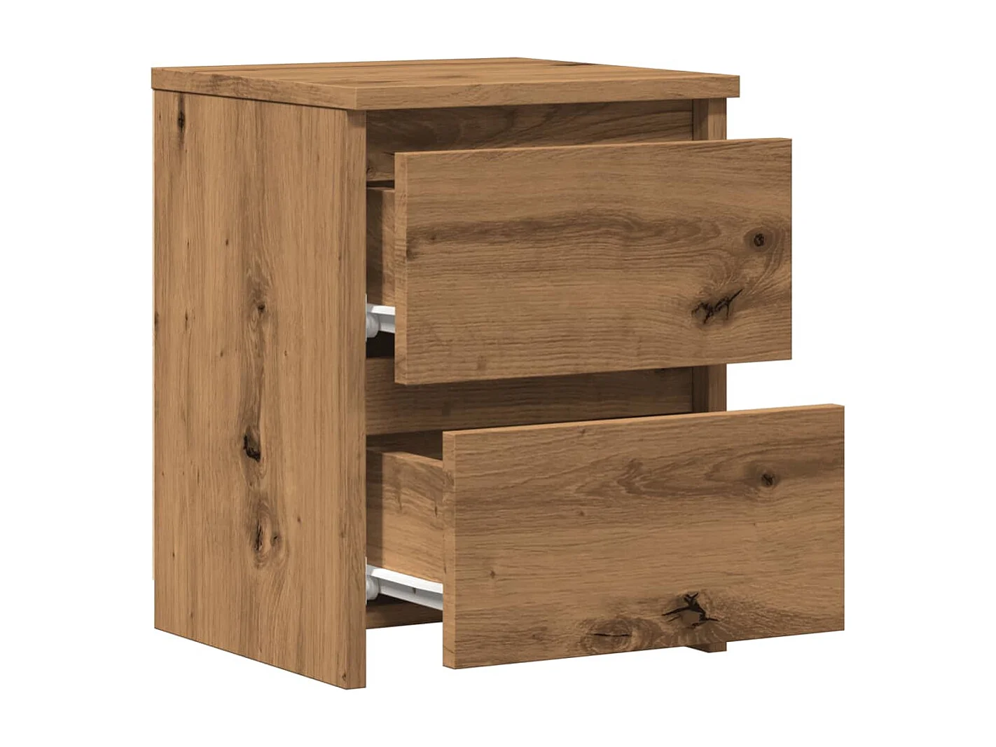 Nachttisch-Beistelltisch Artisan-Eiche 30x30x40 cm Holzwerkstoff SHL86064