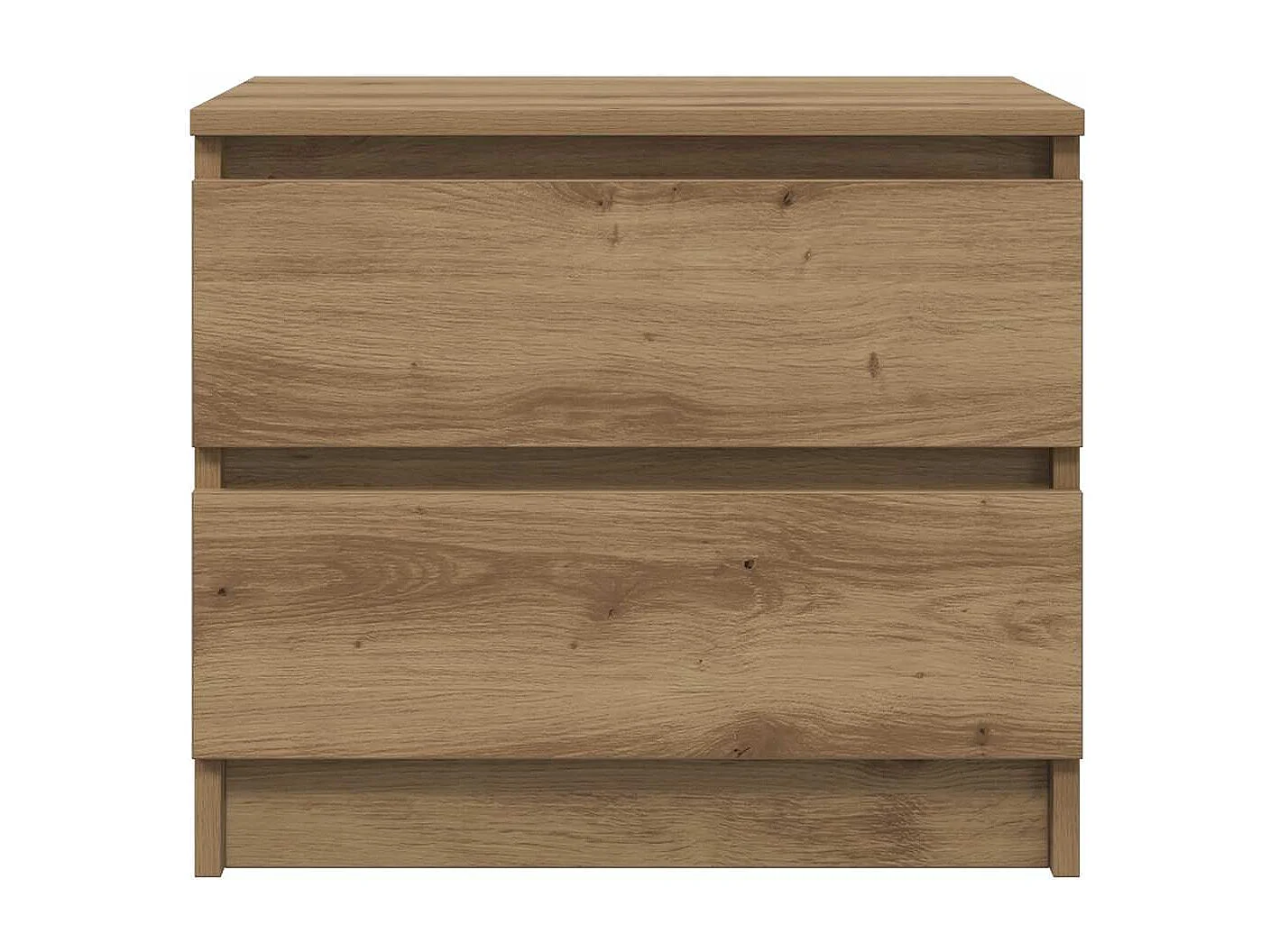 Nachttisch-Beistelltisch Artisan-Eiche 50x40x43,5 cm Holzwerkstoff SHL62676